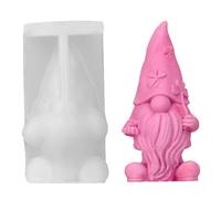 Moule de Gnome de Noël, moules de Gnome - Moule à bougie en résine de silicone pour décoration de Noël,Moule de décoration de maison, moule de Gnome réutilisable pour noël, Thanksgiving