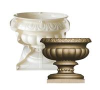 Moule de jardinière de jardin - Matrice de récipient floral de 1 700 g, guide de formation de sculpture, modèle de moulage de poterie, structure artisanale décorative, outil de création manuelle |