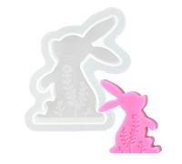 Moule de lapin de Pâques, moules de Pâques pour bougies | Moules en silicone pour lapin de | Moules en résine époxy, moules de fabrication de bougies en forme de et de chat, en plâ