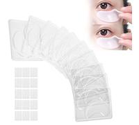 Moule de Masque pour les Yeux pour Machine à Masque, 25 Pièces Transparent Bricolage Masque pour les Yeux Moule Portable Réutilisable Masque pour les Yeux Patch Plateau Plaque Ensemble