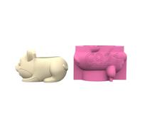 Moule de moulage en silicone durable pour décoration d'intérieur, art de jardin, artisanat en résine époxy | Design réutilisable et anti-adhésif pour jardinières, porte-stylos