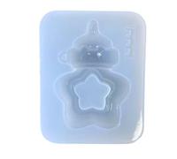 Moule de moulage en silicone pour breloque de bouteille avec, A | Section pour les projets de cire de plâtre en résine et pendentif porte-clés