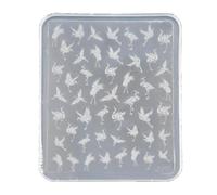 Moule de nail art polyvalent pour décorations d'ongles, décorations d'ongles, modèles en silicone, moules à ongles en silicone