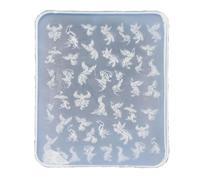 Moule de nail art polyvalent pour décorations d'ongles, décorations d'ongles, modèles en silicone, moules à ongles en silicone
