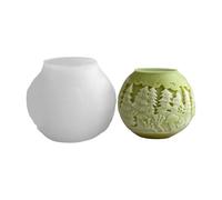 Moule de Noël en forme de sphère en silicone pour une utilisation répétée dans la décoration saisonnière de la maison, moule de vacances