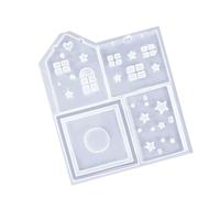 Moule de Noël en silicone pour pâtisserie, loisirs créatifs - Résistant aux hautes températures et facile à démouler, kit de décoration de vacances portable pour boulangers, loisirs créatifs