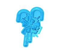 Moule de Noël en silicone pour pendentif en résine pour sapin de Noël, porte-clés, fabrication de bijoux, décoration de fête d'intérieur, décoration d'intérieur