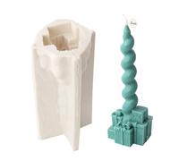 Moule de Noël en silicone pour résine époxy - Spirales - Colonne - Bonhomme de neige - Moules parfumés à l'élan - Décorations d'intérieur - Moule de fabrication de résine