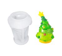Moule de Noël en silicone souple pour travaux manuels et cadeaux résistants aux hautes températures