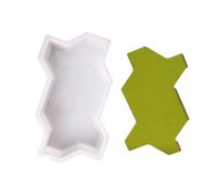 Moule de pavage, Moule à brique, pierre, pavé, bricolage, chemin, pavage, ciment, route, moules, outil(2pcs C)