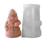Moule de Père Noël détaillé en silicone pour projet artistique unique de Noël
