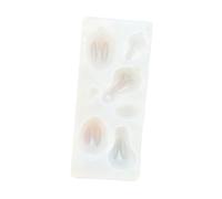 Moule de pince à cheveux en silicone flexible avec formes, E | Moule artisanal Portable en forme de lapin, épingle à cheveux, moules adaptés à l ' artisanat des,