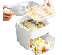 Moule de plateau de glace - Freeze Maker, moule à cube réutilisable | Dispositif de cube de refroidissement portable, congélateur multifonctionnel de grande capacité, solution de service de boisson pr