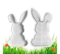 Moule de plateau de lapin | Moule de résine en forme de lapin de Pâques - moule de support de bijoux en forme de lapin, moule de moulage en résine époxy en silicone