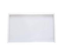Moule de plateau en silicone bricolage moule de plateau rectangulaire épais grand moule de moulage en résine 30x20 cmmoule de plateau en silicone moule de plateau de résine moules de plateau pour