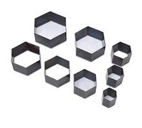 Moule de Poinçonnage du Cuir, Bricolage de Formes Multiples, Outils de Coupe du Cuir à Trou, Outils de Coupe de Poinçon Creux pour L'artisanat du Cuir 8 Pièces