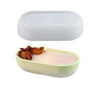 Moule De Pots Bougies À Rayures Rondes Moule En Silicone Pour Jardinière Fleurs Flexible Pour Pots Bougies Et Conteneurs Stockage