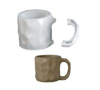 Moule De Pots De Faits À La Main Moule En Silicone Flexible Pour Jardinière De Succulentes En Béton Moules Créatifs En Forme De Tasse Pour Pots De Fleurs Décorations Pour La Maison