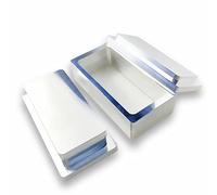 Moule de Pré-Presse de Colophane Rectangulaire de 4x9 cm, Pre Press Mold en Métal pour l'Extraction sans Solvant de Bricolage