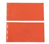 Moule de Presse de Cire d'abeille Moule en Silicone Orange 2pcs Outil d'apiculture Pratique