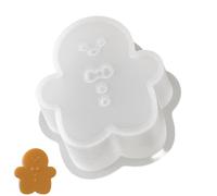Moule de projet de cire de Noël en silicone flexible, forme de fabrication de bougies 3D pour la décoration saisonnière de la maison et les idées d ' hiver