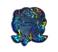 Moule De Résine Fleurs Rose Silicone Crystal Rainbow Cup Mat Epoxy Casting Home Decors Silicone Rose Moule