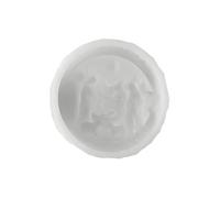 Moule de scène de la nativité - Moule de bougie en silicone 3D | Round Easy Release Jesus Birth Craft For Resin Fondant Gypsum Wax Savon Chocolate Faire des produits de décoration d'art DIY Proj