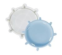 Moule de silicone à plateau, plateau de coulée en résine, conception de gouvernail décorative, matériau flexible, surfaces non bâtones, 22,5 x 2 cm, pour la maison, la chambre, le mariage et la table