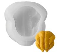 Moule de silicone de Thanksgiving 3D Turquie pour le savon bougie en cire soja fondant Style Resin 1