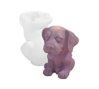 Moule De Silicone Détaillé Pour Fabriquer Des Mèches Chiens Réalistes Les L'art Et La Cuisson En Forme Chien
