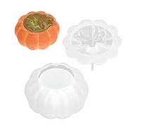Moule De Silicone Flexible Pour Fabriquer Un Pot Rangement Citrouille Décoration La Maison Époxy Décoration Du Festival Facile