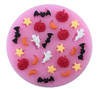 Moule De Silicone Halloween, Citrouilles Chauves