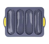 Moule de silicone - plaque à pâtisserie flexible non pain avec une poignée d'isolation thermique et même les trous de ventilation pour un flux d'air facile et une pâtisserie de (type 1)