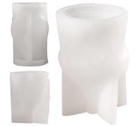 Moule de souffle Nativité 3PCS 3 style Faire des bricolages Nativité antiadhésive Moule de nativité facile 3D Moules de silicone de Noël religieux pour l'artisanat, bougie, décorations de Noël, moule