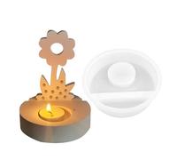 Moule de support de bougie de couple, moule en résine en forme de cœur | Plateau pour bougie s de centre de table, baiser couple amour cœur bricolage art artisanat bougie moules pour bougeoirs