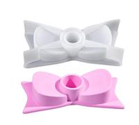 Moule de support de résine - Moule en silicone porte-bougie flocon Stamp de moulage décoratif pour plâtre de ciment de ciment de ciment | Fournitures artisanales d'art de bricolage - par -te pour le