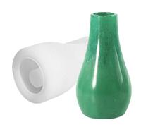 Moule de vase en silicone - Moule de jardinière souple, ciment, fabricant de récipients artisanaux faits à la main | Moules de fleurs à vase à petits grands moules de moulage en silicone coulant en va
