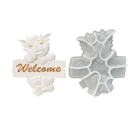 Moule décoratif distinctif en silicone robuste en forme d'animal pour accessoires personnalisés projets artistiques outils de création artistique