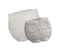 Moule décoratif en silicone en forme de hibou pour cadeaux faits à la main, bijoux, plats et fournitures d'artisanat