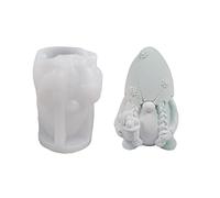 Moule décoratif en silicone nain pour la fabrication de savon parfumé, moules en silicone pour résine/béton