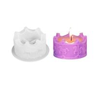 Moule décoratif en silicone robuste parfumé pour la fabrication de tasses créatives et de récipients de rangement fonctionnels
