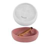 Moule décoratif multifonction en silicone pour la fabrication et les plateaux de plâtre, idéal pour les amateurs d'artisanat, moules en résine