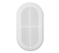 Moule Décoratif Réutilisable en Silicone pour Plateau Lune Étoile DIY | Blanc, Nettoyage Facile, pour Présents Faits Main, Dessert Dish et Décor de Bureau