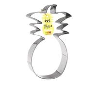 ScrapCooking Moule-découpoir XXL Ananas – acier inoxydable 30 x 26 x 5 cm