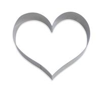 Moule-Découpoir inox XXL ""cœur""