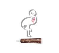 Moule découpoir XXL Flamant rose + 1 Stylo chocolat