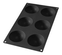 Moule demi sphères gourmet noir - Lékué - Noir - Silicone Noir G