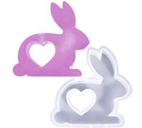 Moule - Design Lapin De Pâques Moule Pour Bouturage | en Silicone pour,pour Décoration de Pâques, Mariage, Jardin, DIY et