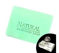 Moule D'estampage Tampon D'impression Acrylique Transparent Joint De Savon Outils De Fabrication Organiques Naturels Accessoires Bloc De Tampon Tampons D'impression Pour Papier D'argile