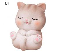 Moule D'exposition Design Chat Dessin Animé, Figurine Miniature En Résine, Décoration De Gâteau, Fournitures De Décoration Pour La Maison Et La Voiture, Offre Spéciale, 60%